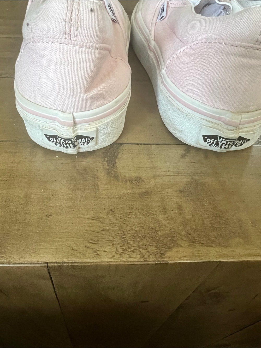 Vans Classic Slip-On Pink Canvas Sneakers Women’s 6 - Picture 4 of 5